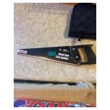 12-Inch Hand Saw with Black Handle
