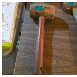 Wooden Mallet With Hardwood Handle