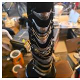 Display of Silver-Tone Bangle Bracelets?