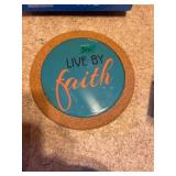 Round Decorative Cork Coaster