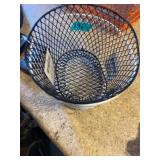 2 Metal Mesh Organizer Baskets