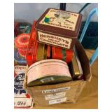 Large Assortment of Decorative Tins