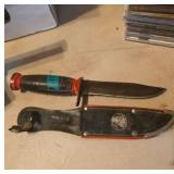 Schrade-Walden Fixed Blade Knife with Sheath