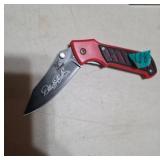 Frost Cutlery Folding Knife with Red Handle