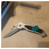 Frost Cutlery Stainless Steel Folding Knife
