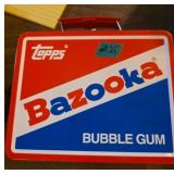 Topps Bazooka Bubble Gum Tin w/ Swizzle Sticks