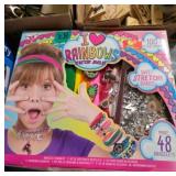 Rainbow-Themed Stretchy Jewelry Set