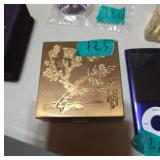Fifth Avenue Gold-Toned Compact Case
