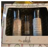 Whish Shave Cream & Flawless Trio Set