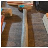 Rustic Wooden Handle Sledgehammer