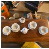 Vintage Miniature Porcelain Tea Set