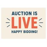 Auction is Live