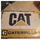 Caterpillar Metal Wall Sign