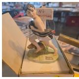 Norman Rockwell ï¿½No Swimmingï¿½ Figurine