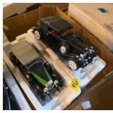 Two Classic Diecast Model Cars