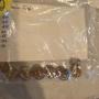 Vintage Marble Lot  Amber Swirls Various Sizes