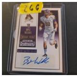 Bryce Williams Panini Contenders Autograph Card