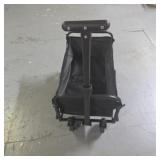 New Wagon Cart Collapsible Folding Black