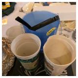 Lot w/ ice bucket and Orioles Collectors cups