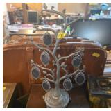 Vintage Silver-Tone Family Tree Photo Frame