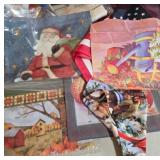 6 Vintage Holiday-Themed Garden Flags