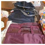 Two Vintage Carry Bags Clothes