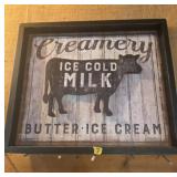 Creamery Wood Wall Art Decor