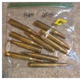 10 Rounds of 25-06 Springfield Ammunition