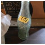 Vintage Akron Coca-Cola Glass Bottle