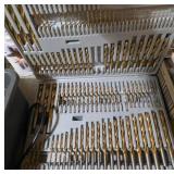 Metal Drill Bit Set in Storage Case