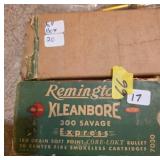Remington Kleanbore .300 Savage Ammo Box 37 Count