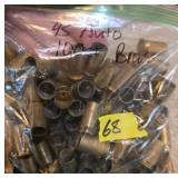 Bag of 100 .45 Auto Brass Casings
