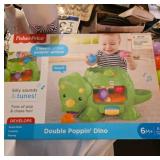 Fisher-Price Double Poppinï¿½ Dino Toy