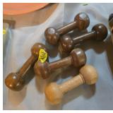 Wooden Dumbbells Mini