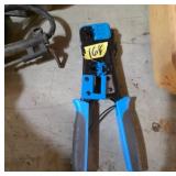 Blue Handle Crimping Tool