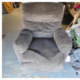 Dark Recliner Armchair rocking chair