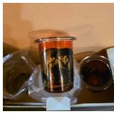 3 PartyLite Glass Candle Holders
