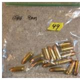 15 Rounds of 9mm Ammunition