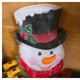 Snowman Top Hat Holiday Light-Up Decoration