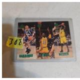 1993 Classic Basketball Card Shaq, Hardaway and