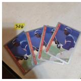 4 Sammy Sosa Baseball Cards 1990s