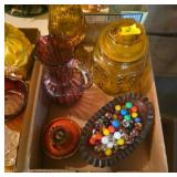 Vintage Glassware and Marbles