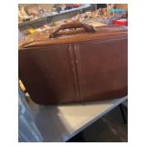 Brown Leather Briefcase Vintage