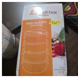 Stainless Steel Lunch Box with Four Layers
