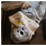 Fuzzy Animal Sock Lot
