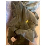 Vintage Military Duffle Bag in Olive Green