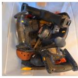 Power Tool Lot With Ryobi Items