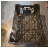 Plastic Crate with Handle Openings