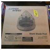 Summer Waves Shark Shade Pool in Box