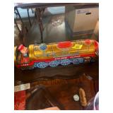 Japanese Tin Toy Train Vintage